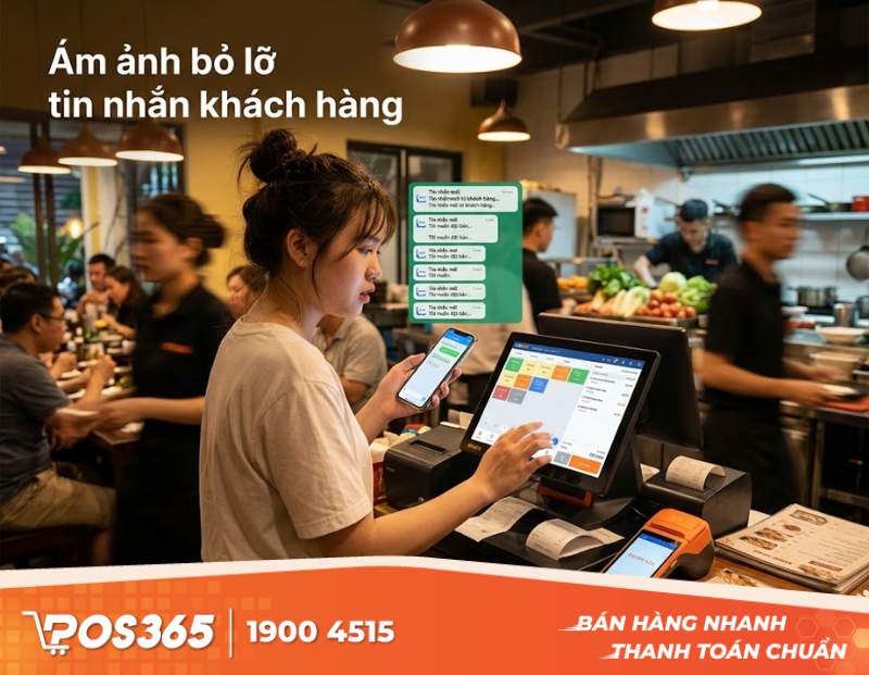 &Aacute;m ảnh mang t&ecirc;n bỏ lỡ tin nhắn kh&aacute;ch h&agrave;ng v&agrave;o giờ cao điểm