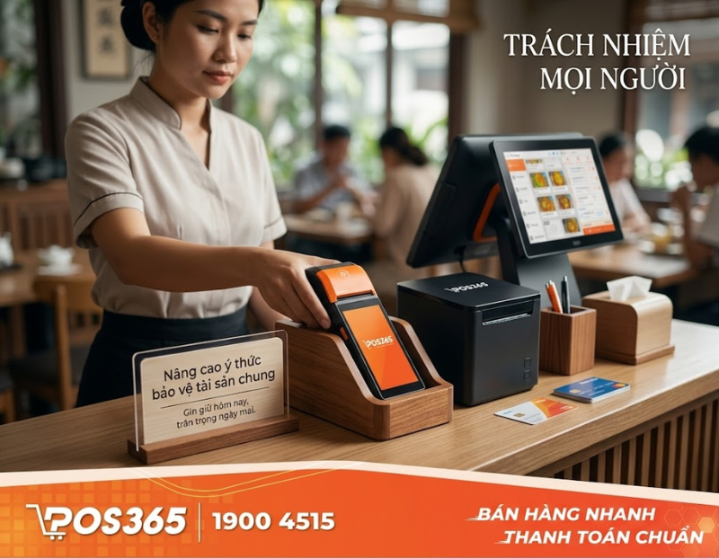 Nâng cao ý thức bảo vệ tài sản chung của quán