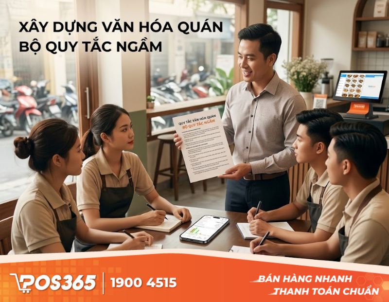 Định h&igrave;nh Văn h&oacute;a qu&aacute;n - Chất keo gắn kết đội ngũ