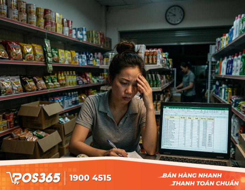 Nỗi &aacute;m ảnh mang t&ecirc;n kiểm kho bằng Excel mỗi cuối ng&agrave;y