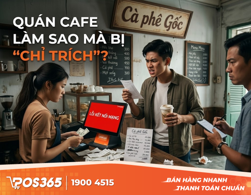 Những nguyên nhân phổ biến khiến quán cafe trở thành 