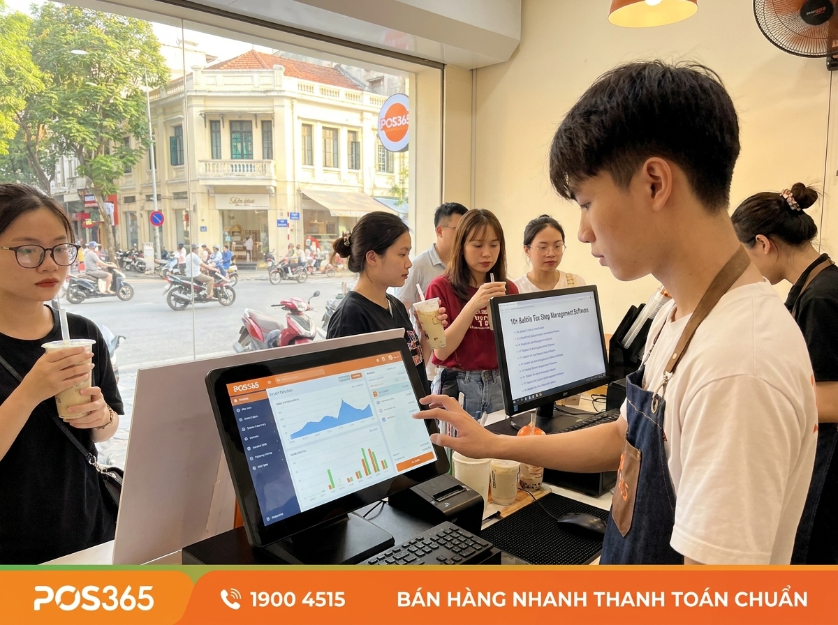 10+ phần mềm quản lý quán trà sữa phổ biến, nhiều tính năng riêng biệt