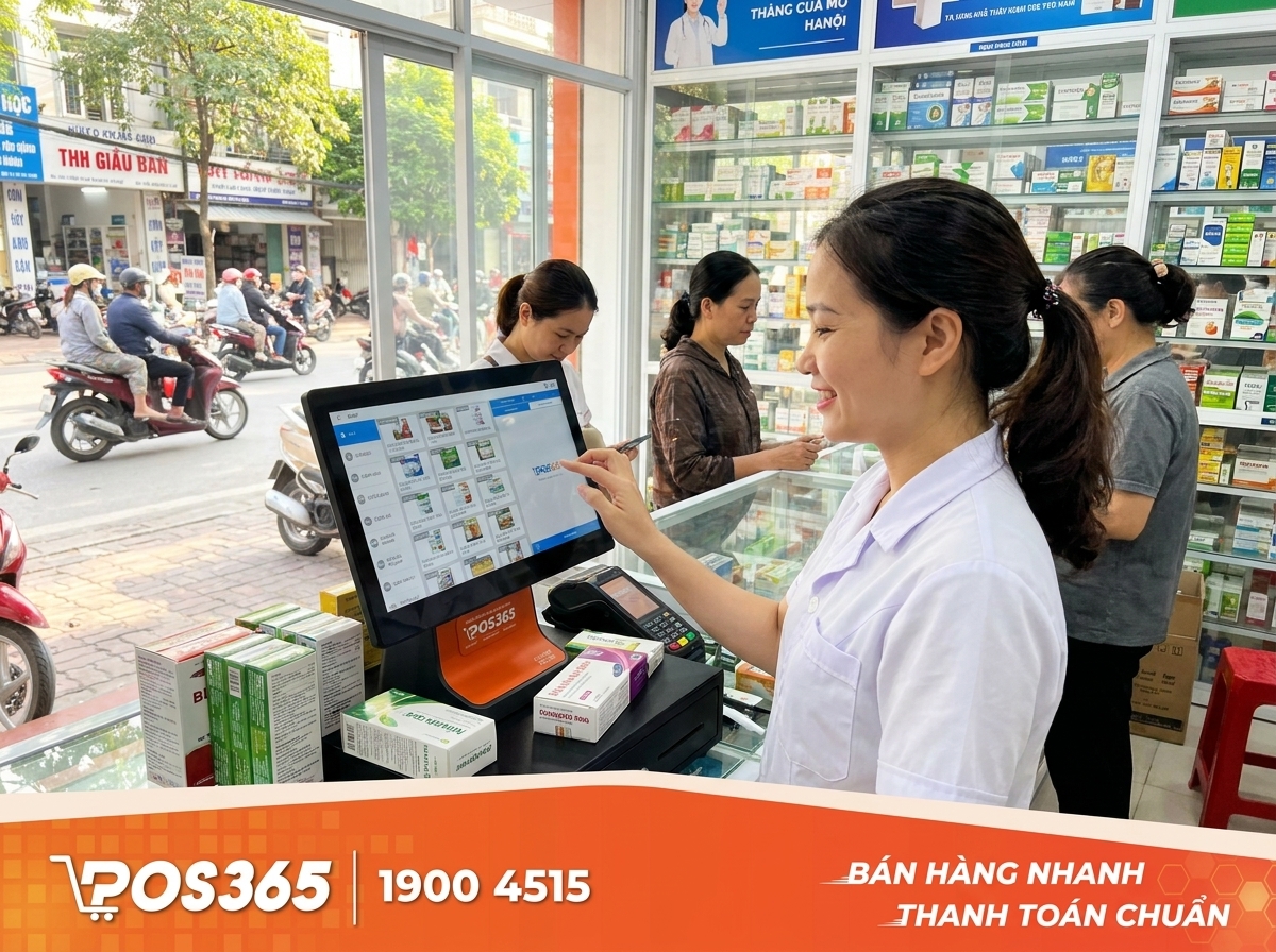 Quản lý cửa hàng thuốc dễ dàng và tiện lợi với phần mềm POS365