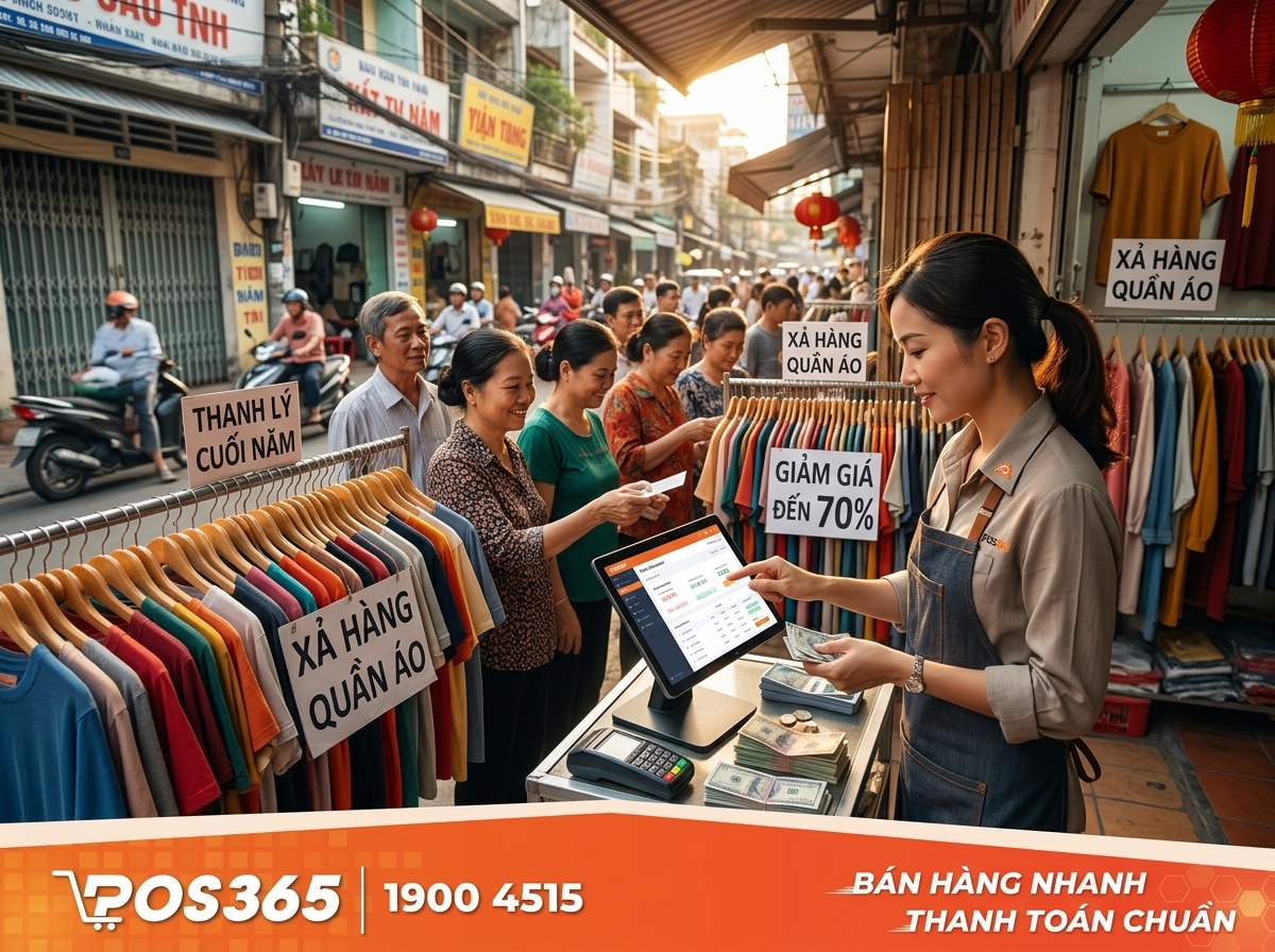 12 tuyệt chiêu xả hàng cuối năm quần áo thu hồi vốn cực nhanh