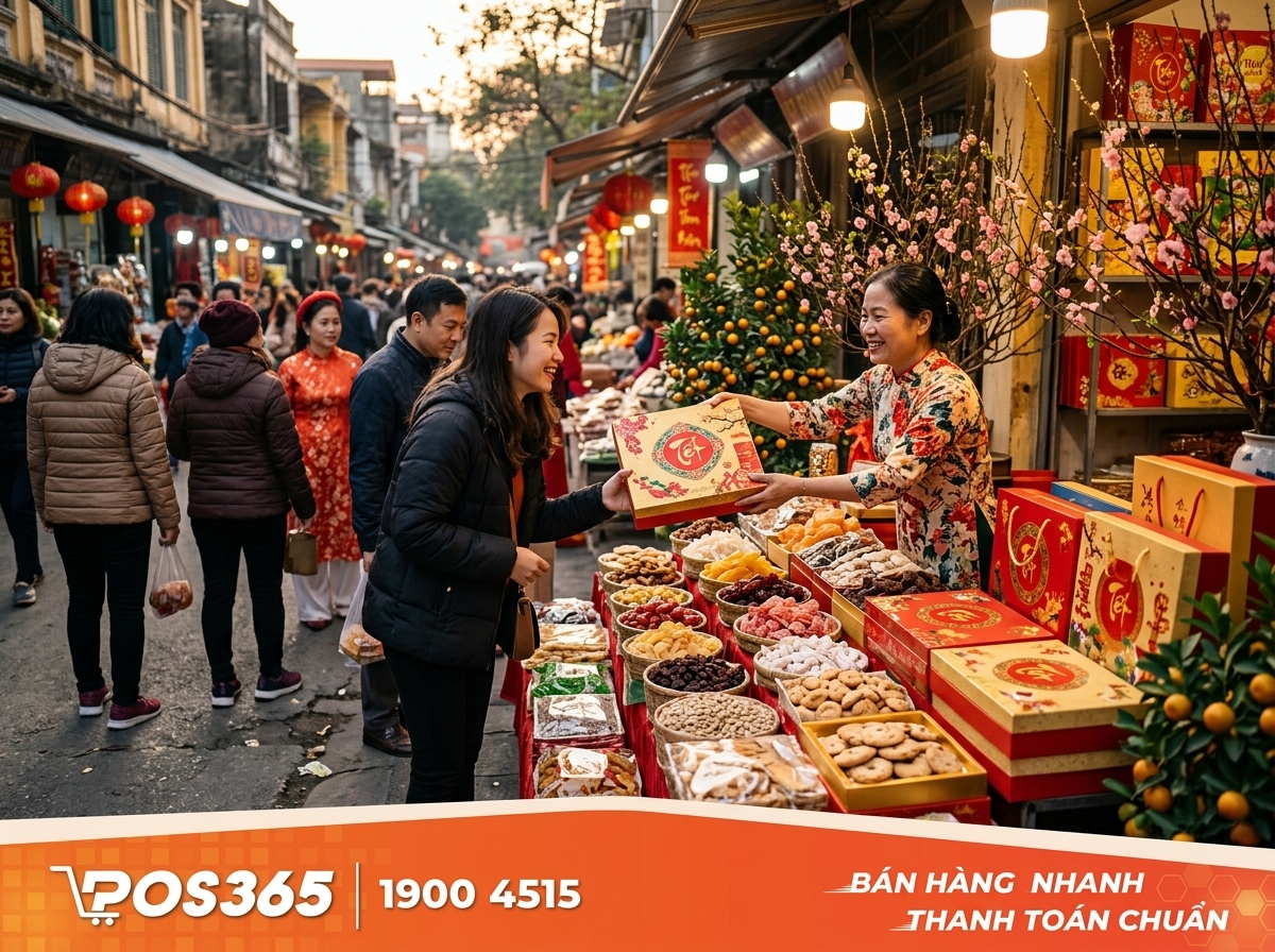 Bí quyết kinh doanh bánh kẹo ngày Tết đảm bảo “cháy” hàng