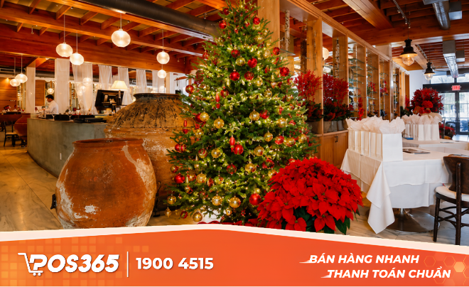 Mẹo tăng 5 lần doanh thu ngày lễ Giáng Sinh cho nhà hàng, quán Cafe