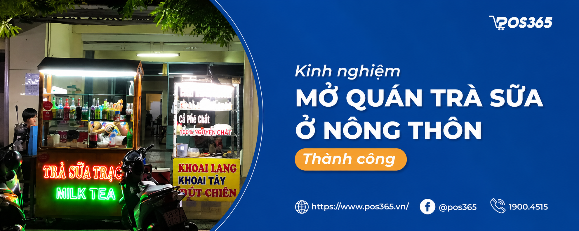 Kinh nghiệm mở quán trà sữa ở nông thôn thu lãi khủng (2026)