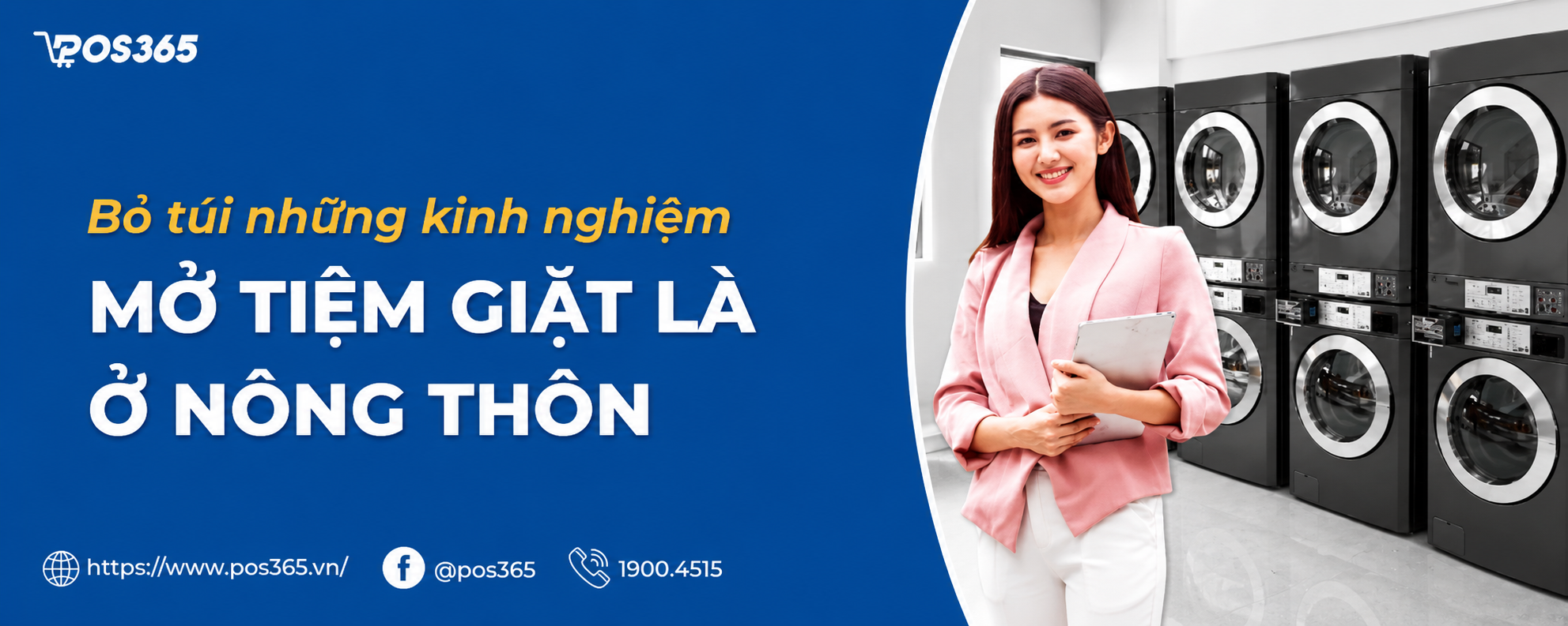 Bỏ túi những kinh nghiệm mở tiệm giặt là ở nông thôn 2025
