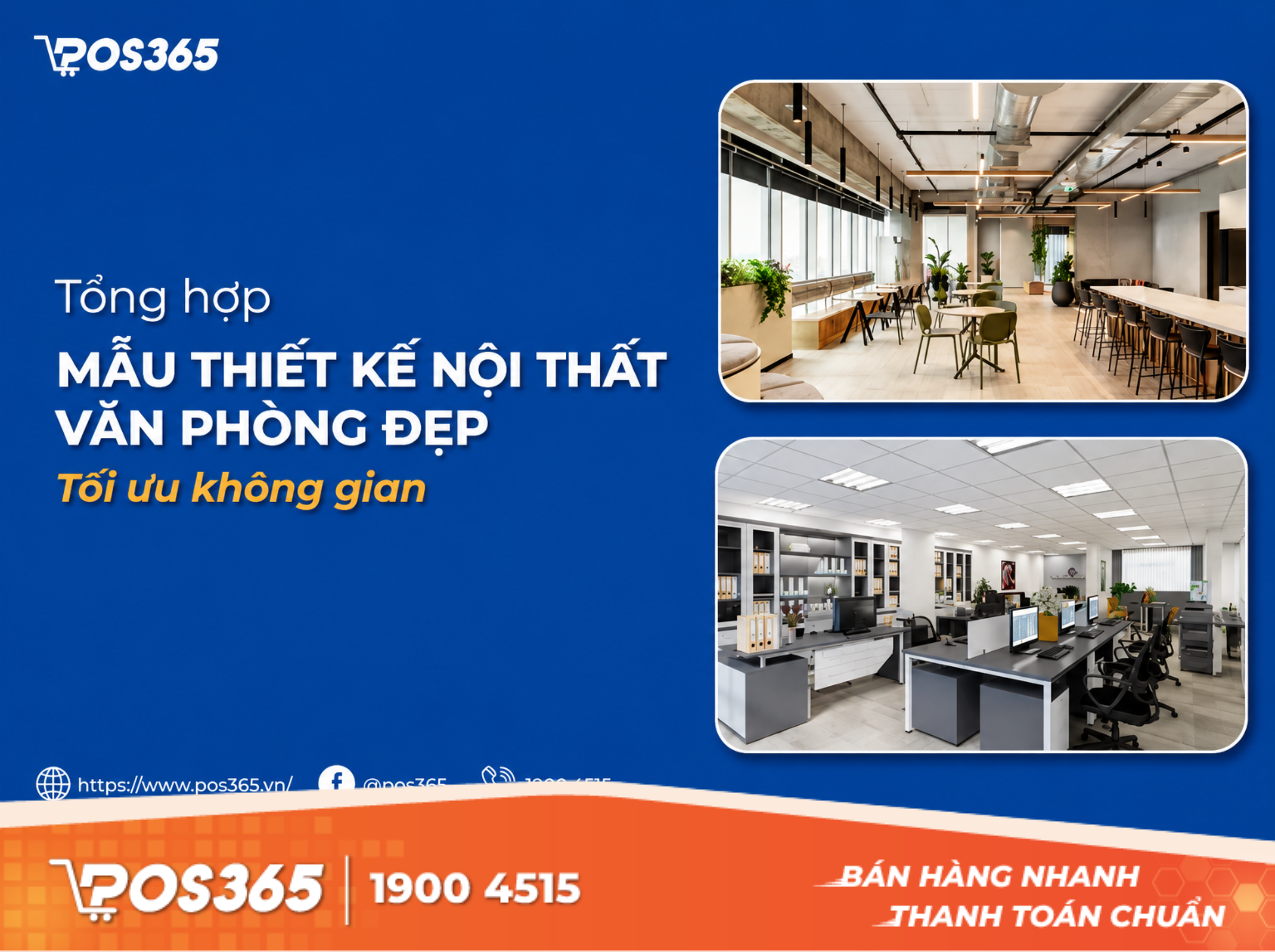 20+ Mẫu thiết kế nội thất văn phòng đẹp, tối ưu không gian 2026