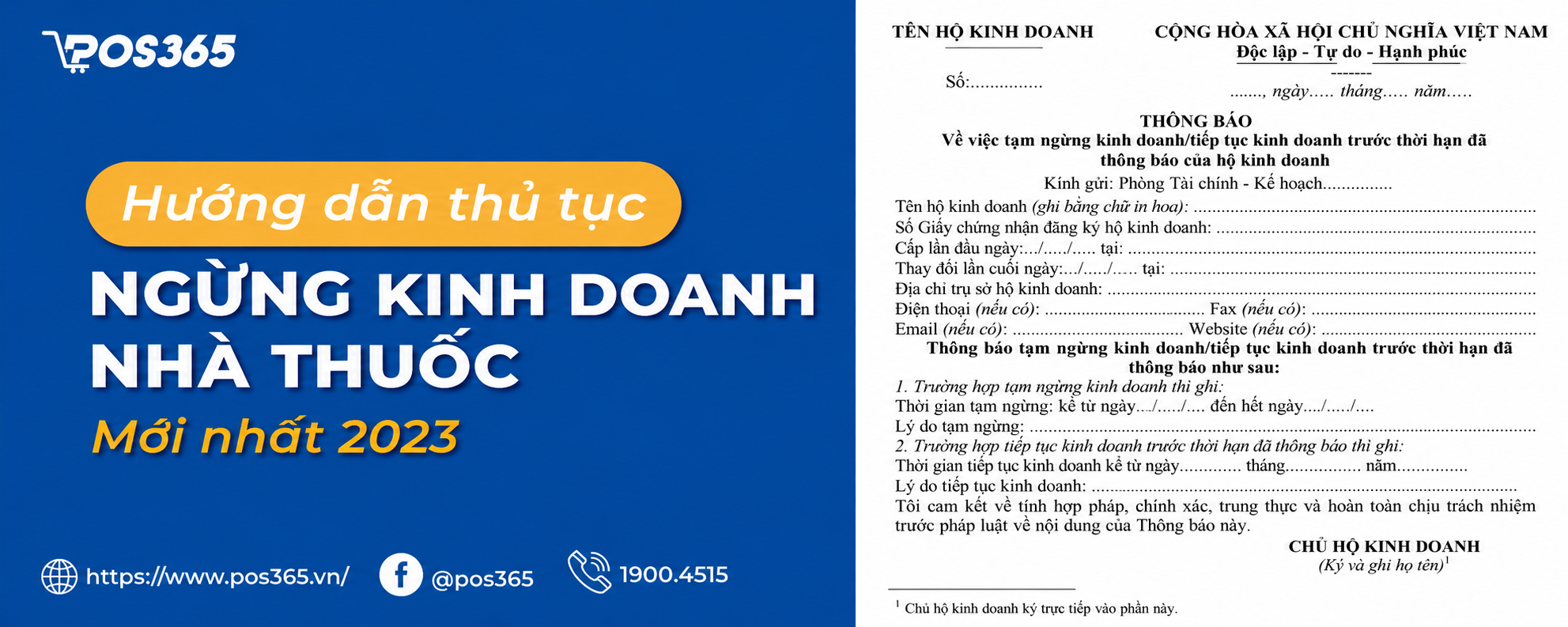 Hướng dẫn thủ tục ngừng kinh doanh nhà thuốc chi tiết nhất 2026