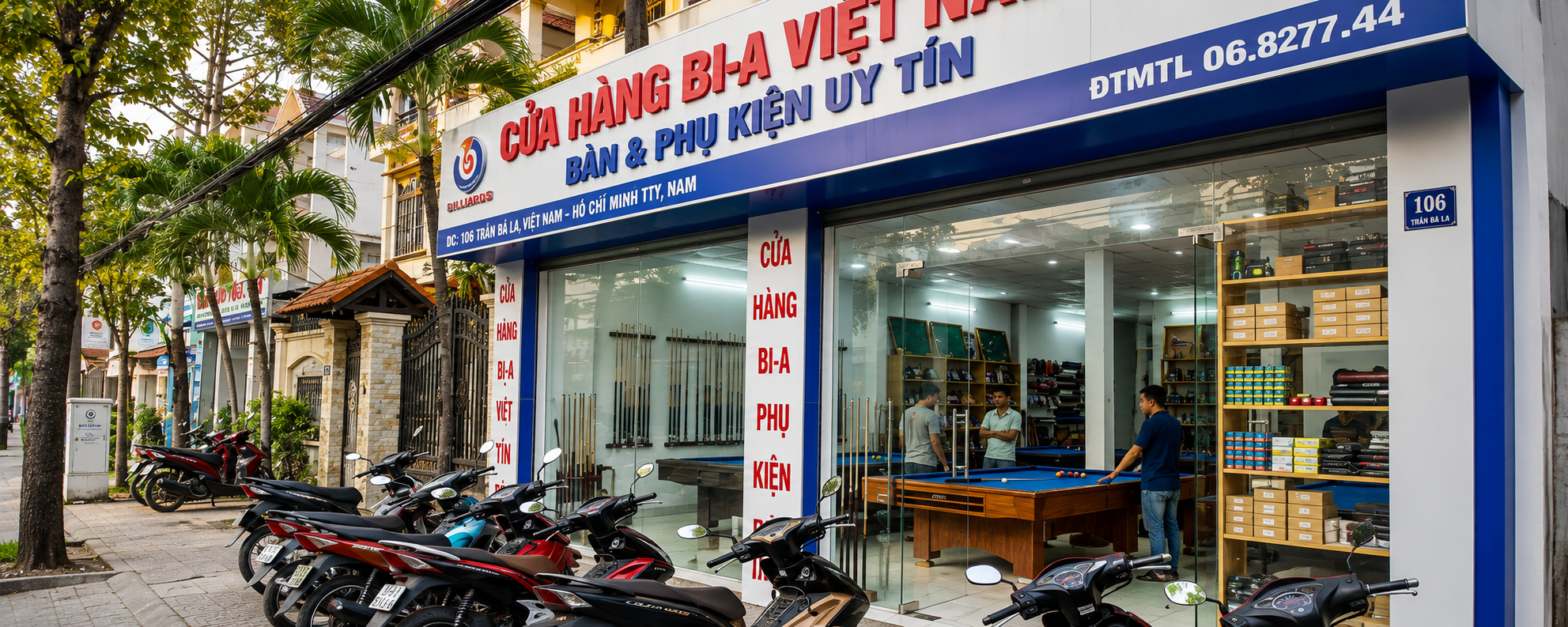 Danh sách đại lý cung cấp bàn bida, phụ kiện uy tín tại Việt Nam
