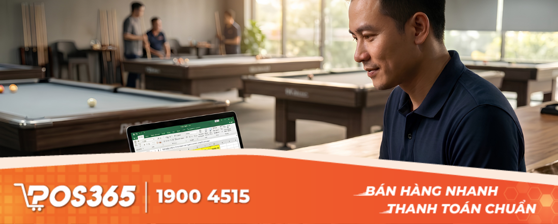 Có nên dùng File Excel quản lý quán bida tính tiền tự động không?