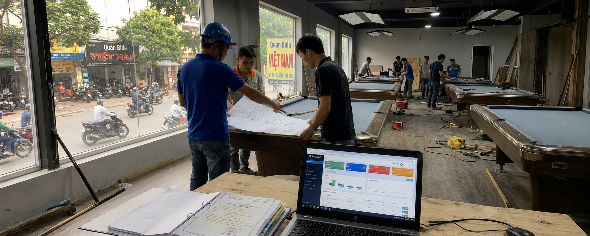 Kinh nghiệm mở quán bida từ A-Z: Chi phí, Pháp lý & Setup