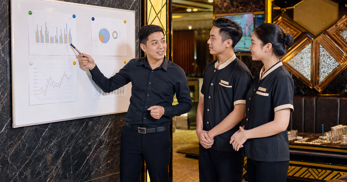 Cách thiết lập KPI cho nhân viên chạy bàn để tăng doanh số bán đồ uống