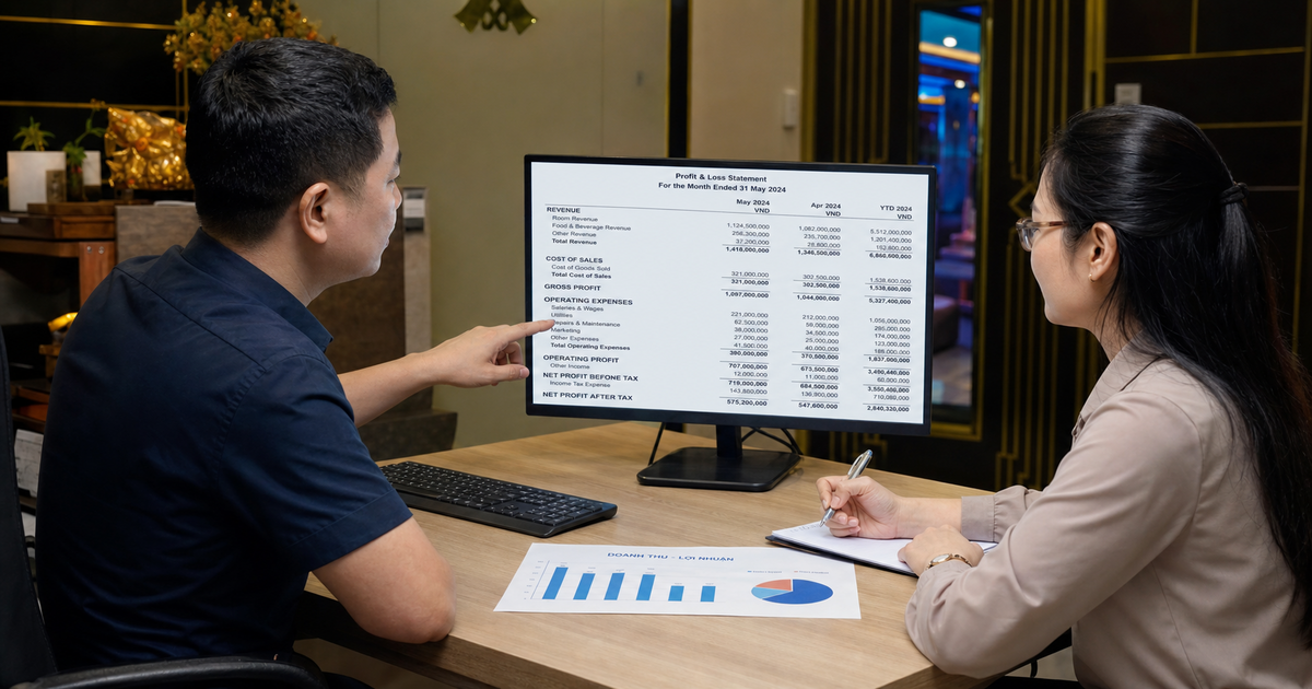 Cách lập báo cáo kết quả hoạt động kinh doanh quán karaoke hàng tháng