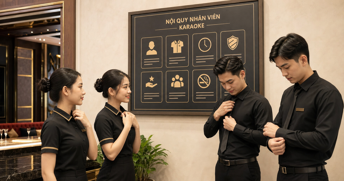 Mẫu nội quy nhân viên quán karaoke chuẩn và nghiêm ngặt (Tải miễn phí)