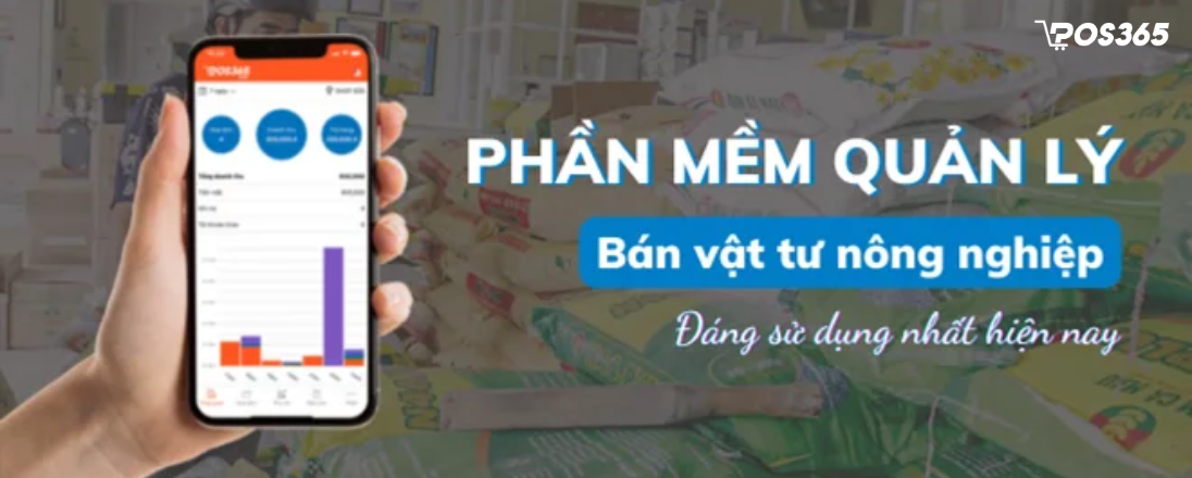 Phần mềm quản lý bán vật tư nông nghiệp đáng dùng nhất