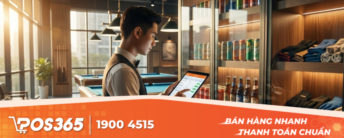 Kinh nghiệm quản lý kho F&B và thiết bị tiêu hao quán bida