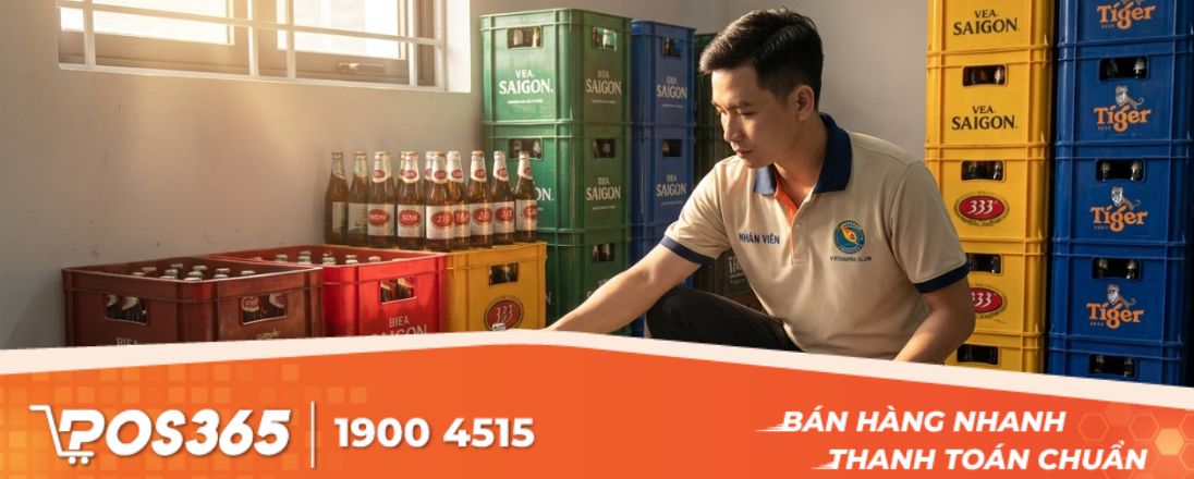 Kinh nghiệm quản lý vỏ chai, vỏ két bia cược với đại lý