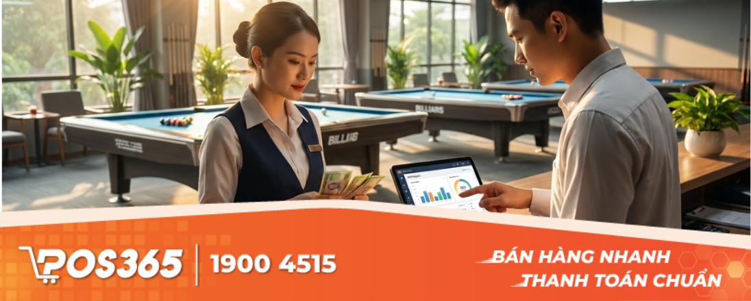 Quy trình bàn giao ca thu ngân Bida không lệch một đồng
