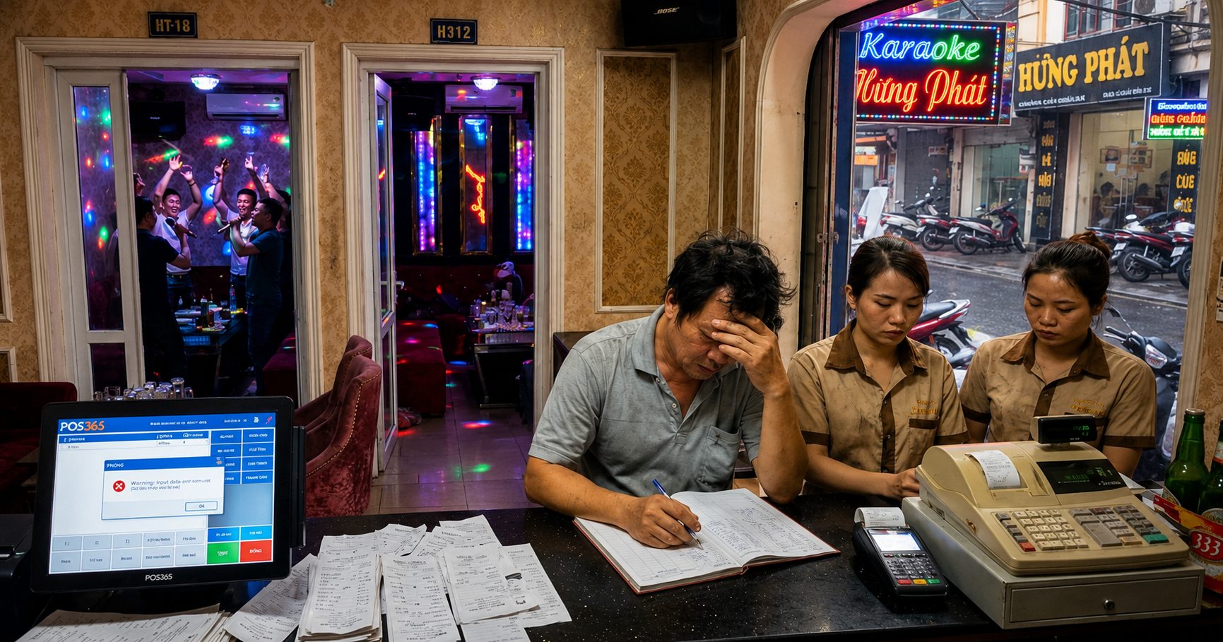 Tại sao quán karaoke đông khách nhưng cuối tháng vẫn lỗ?