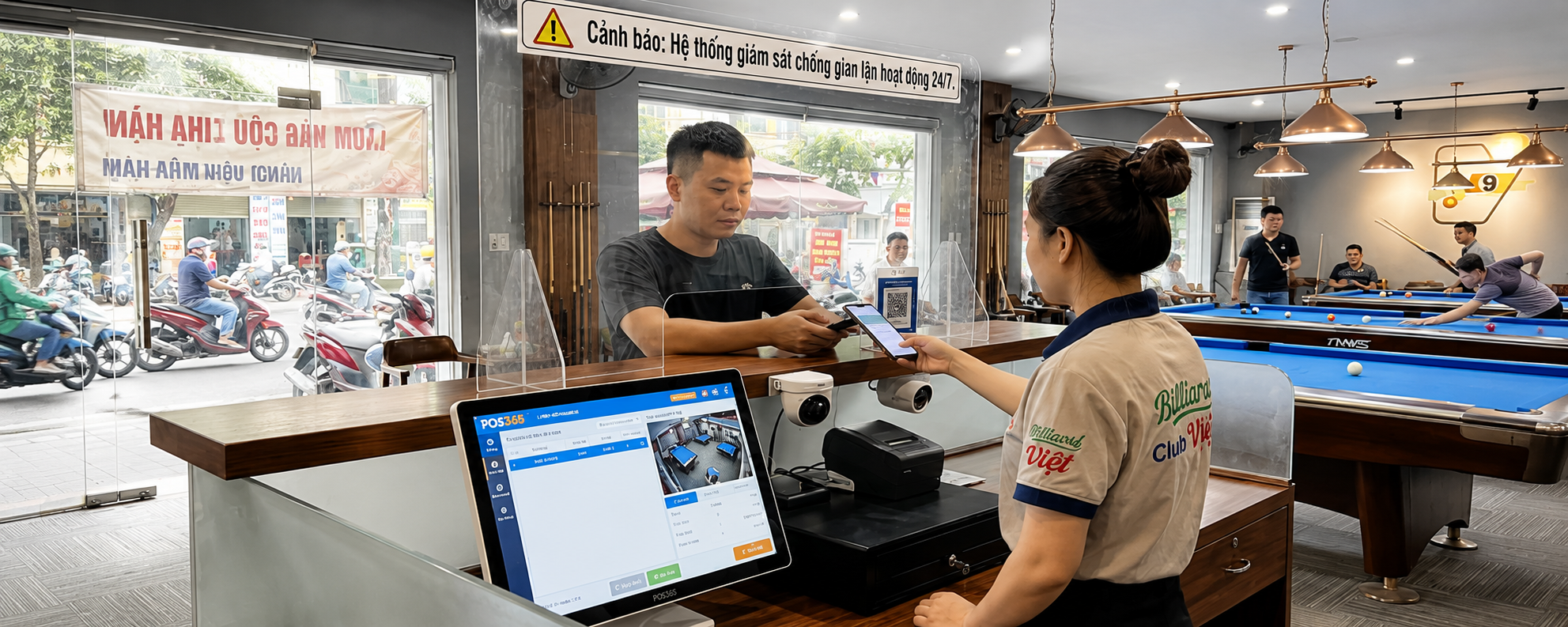 Thiết kế quầy thu ngân thông minh giúp chặn đứng gian lận
