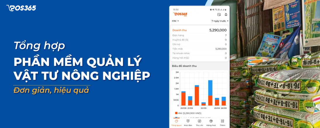Top 10+ phần mềm quản lý bán vật tư nông nghiệp tốt nhất 2026