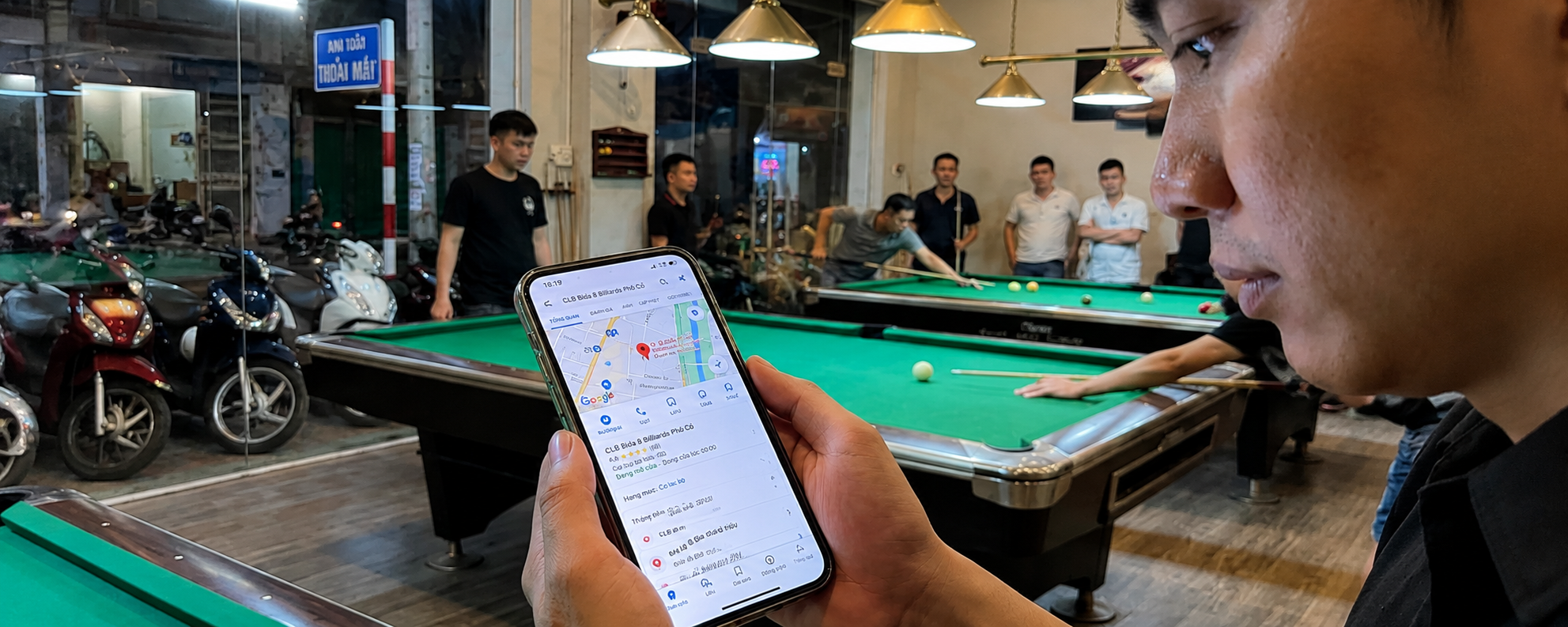 Xây dựng Google Maps (Local SEO) hút khách tìm quán bida gần đây