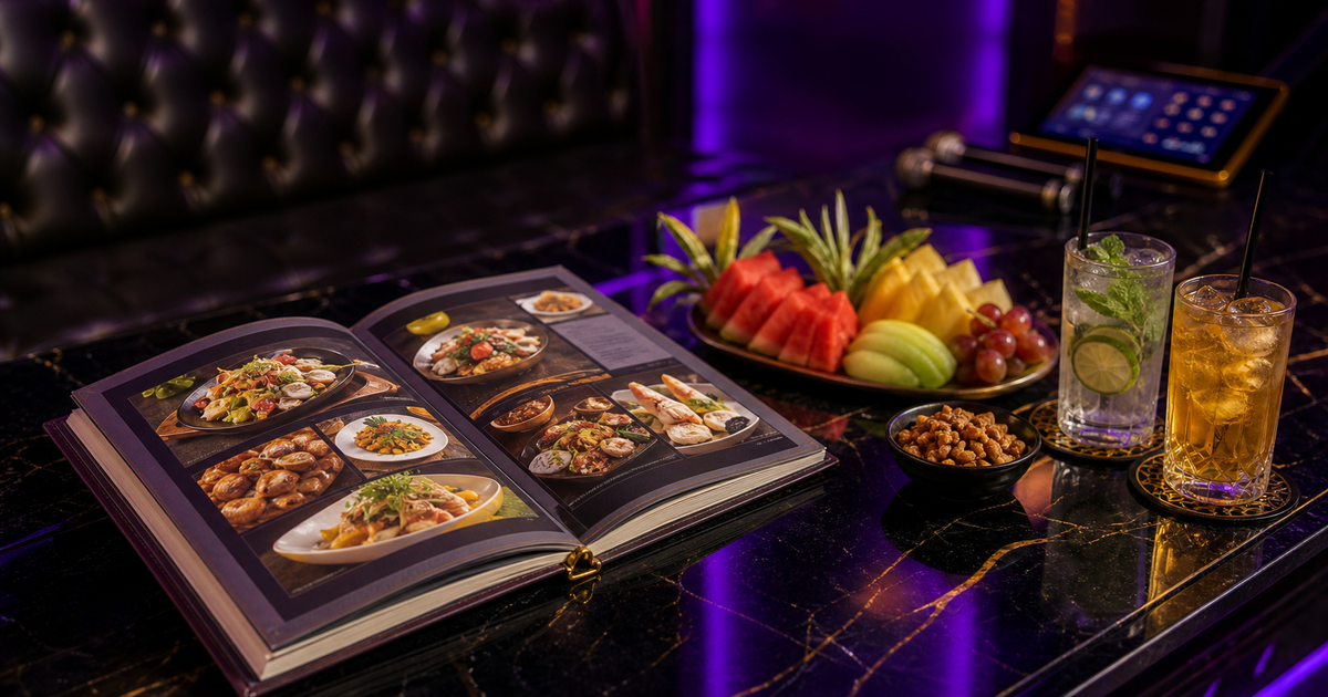 Xây dựng thực đơn (Menu) quán karaoke bắt mắt, sinh lời cao
