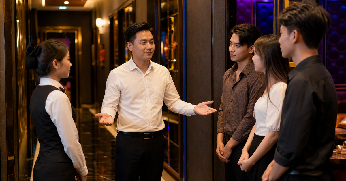 Cách xử lý khéo léo khi nhân viên quán karaoke mâu thuẫn với khách hàng