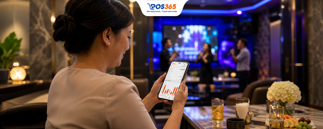 Lợi ích vượt trội của việc chủ quán karaoke theo dõi báo cáo từ xa qua điện thoại