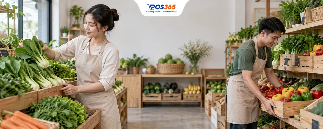 Kinh nghiệm kinh doanh rau củ quả từ A - Z cho người mới