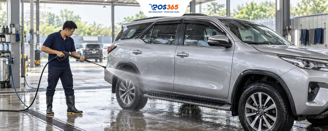 Bật mí kinh nghiệm mở tiệm rửa xe ô tô chi tiết từ A - Z