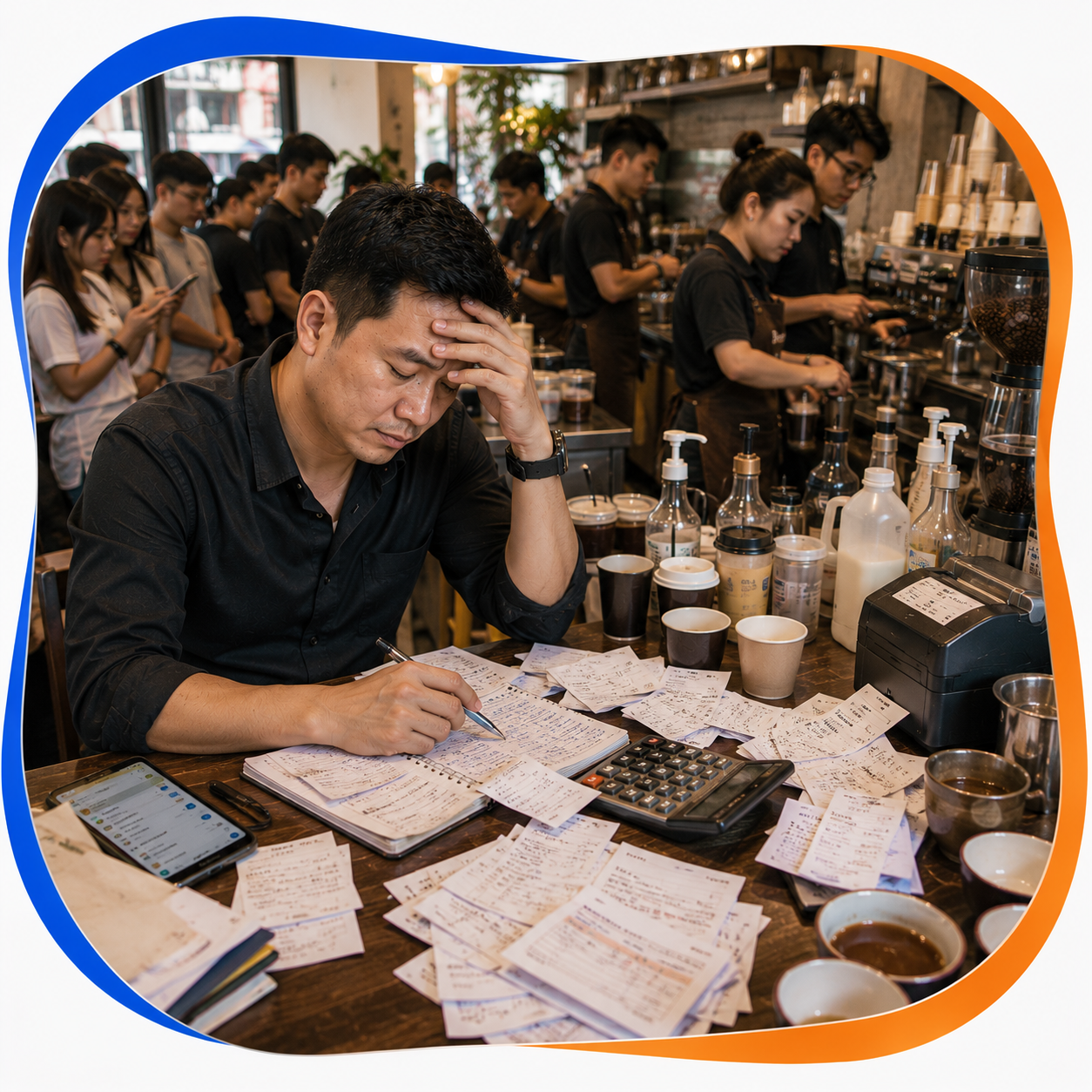 Bức tranh hỗn loạn mà 90% chủ quán cafe phải đối mặt hàng ngày