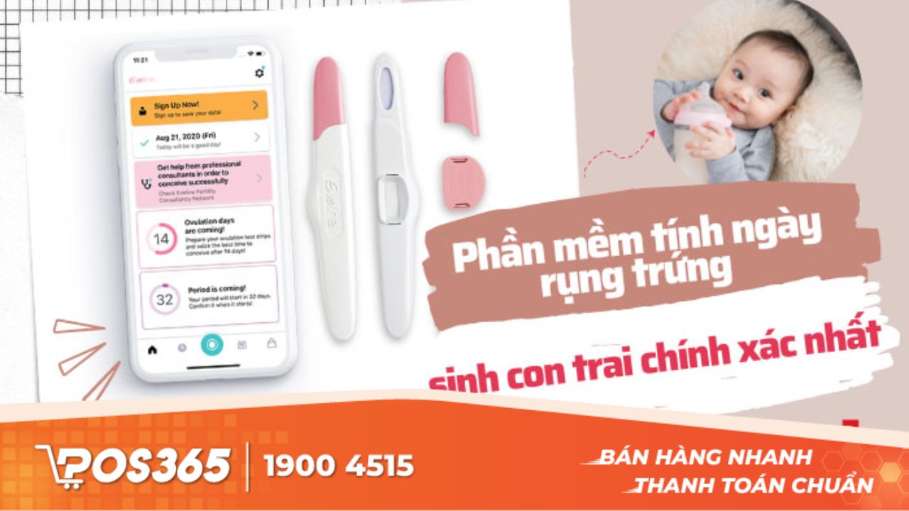 TOP 5 phần mềm tính ngày rụng trứng để sinh con trai, con gái chính xác