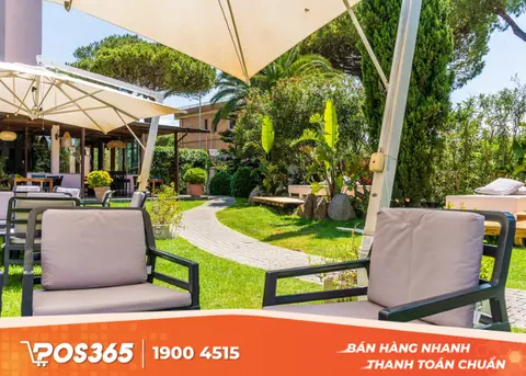 Thiết kế nhà hàng sân vườn đẹp diện tích hạn chế
