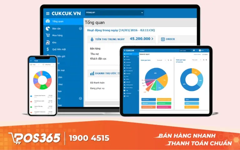 Phần mềm quản lý CukCuk