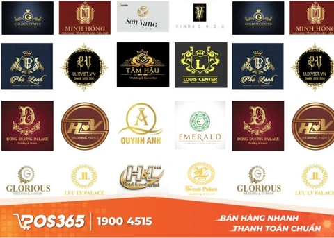 Logo nhà hàng theo phong cách truyền thống