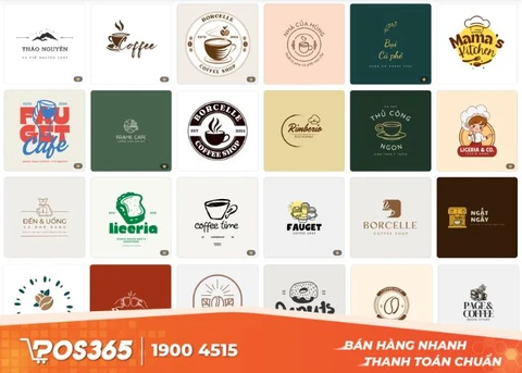 Thiết kế logo quán cà phê ấn tượng