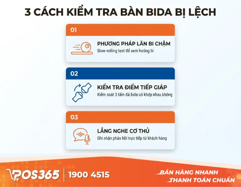 3 cách kiểm tra bàn bida bị lệch nhanh chóng và đơn giản nhất