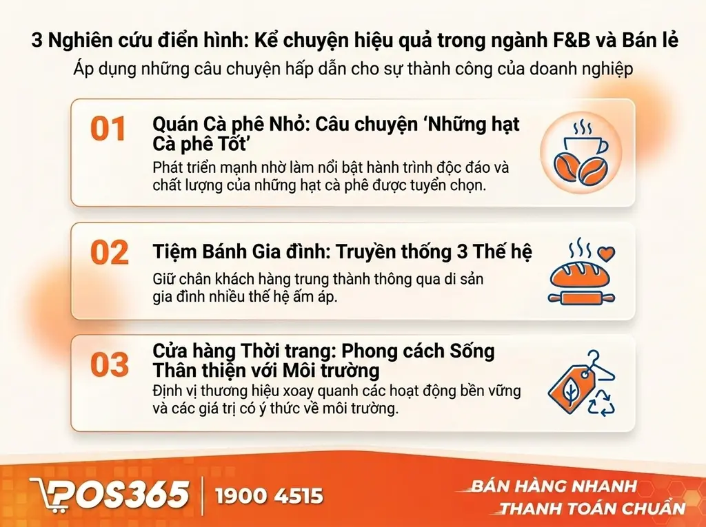 3 Case Study ứng dụng Storytelling hiệu quả trong ngành F&B và bán lẻ