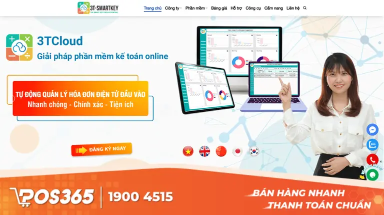 3TSOFT - Tối đa phím tắt, tốc độ nhập liệu cực nhanh