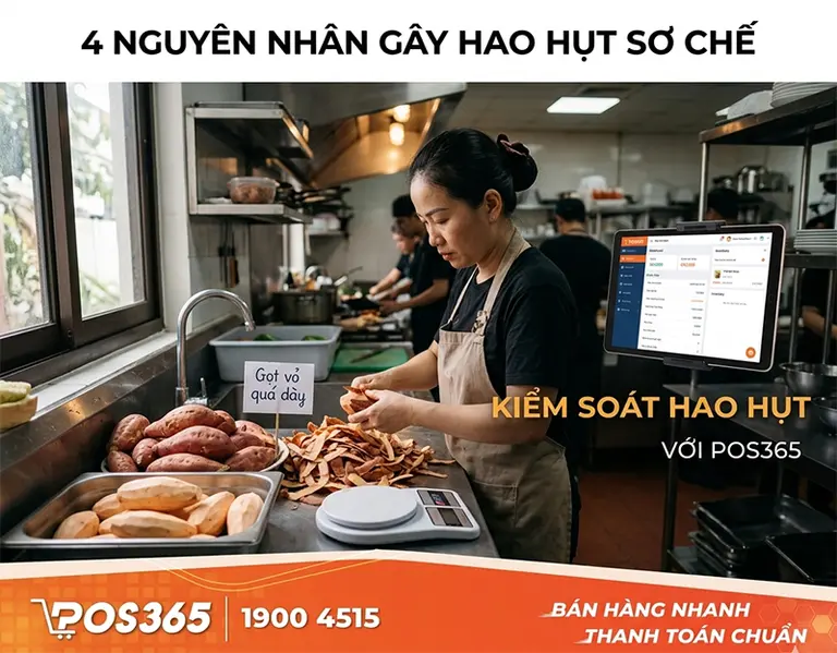 4 nguy&ecirc;n nh&acirc;n khiến hao hụt sơ chế cao hơn mức b&igrave;nh thường