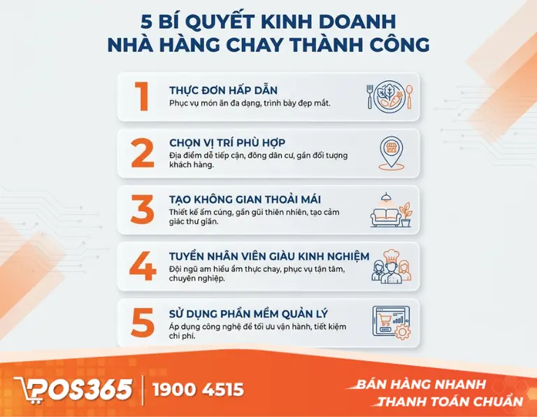 5 lời khuyên khi kinh doanh nhà hàng chay