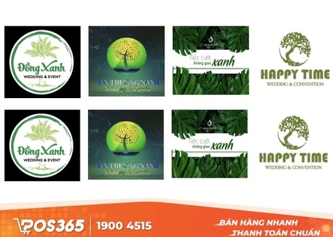 Logo lấy cảm hứng từ các yếu tố thiên nhiên, cây cỏ