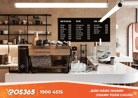 Trang trí quầy thu ngân theo mùa