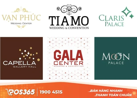 Logo đơn giản với phông chữ thương hiệu đặc trưng
