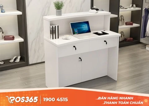 Mẫu quầy tính tiền mini phù hợp với không gian nhỏ