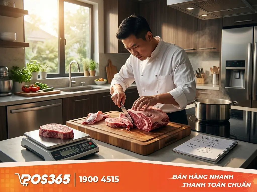 C&aacute;ch t&iacute;nh tỷ lệ hao hụt nguy&ecirc;n liệu khi sơ chế (Yield Rate)