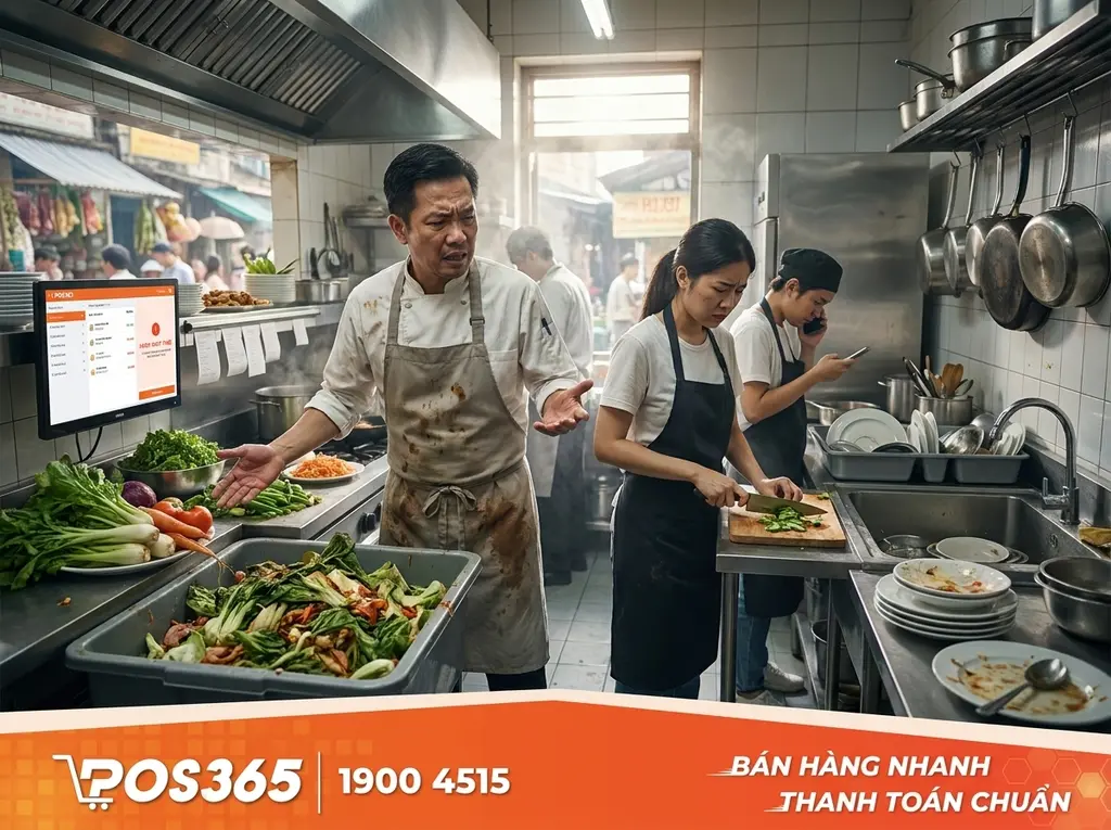 Điểm nghẽn vận h&agrave;nh: Khi phụ bếp chưa ph&aacute;t huy đ&uacute;ng vai tr&ograve;